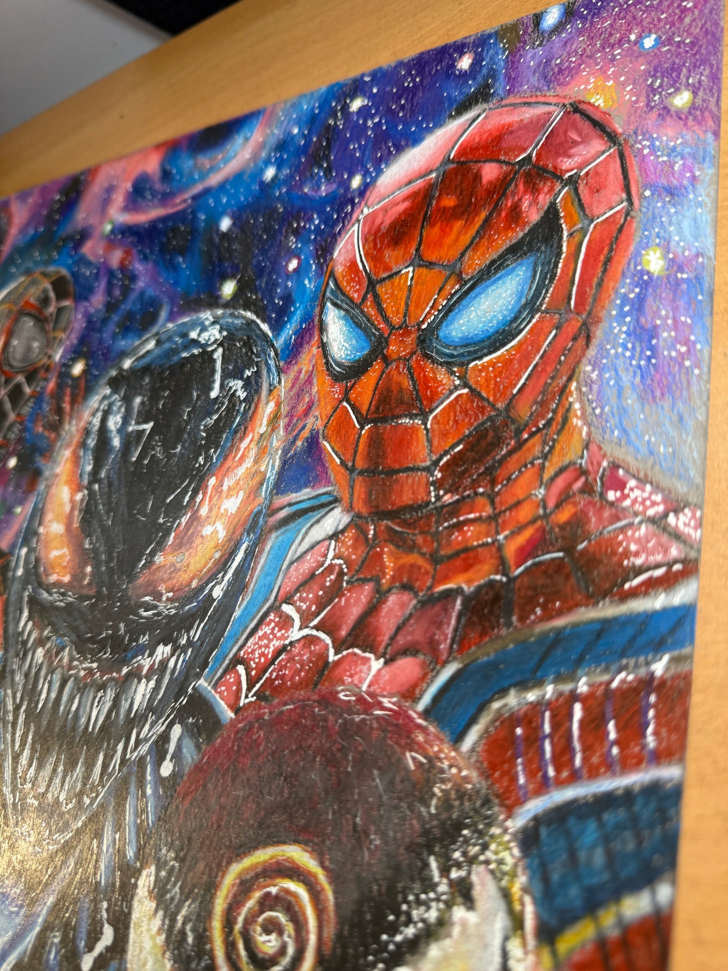 Cosmic Venom X Spider-man ultra réaliste original