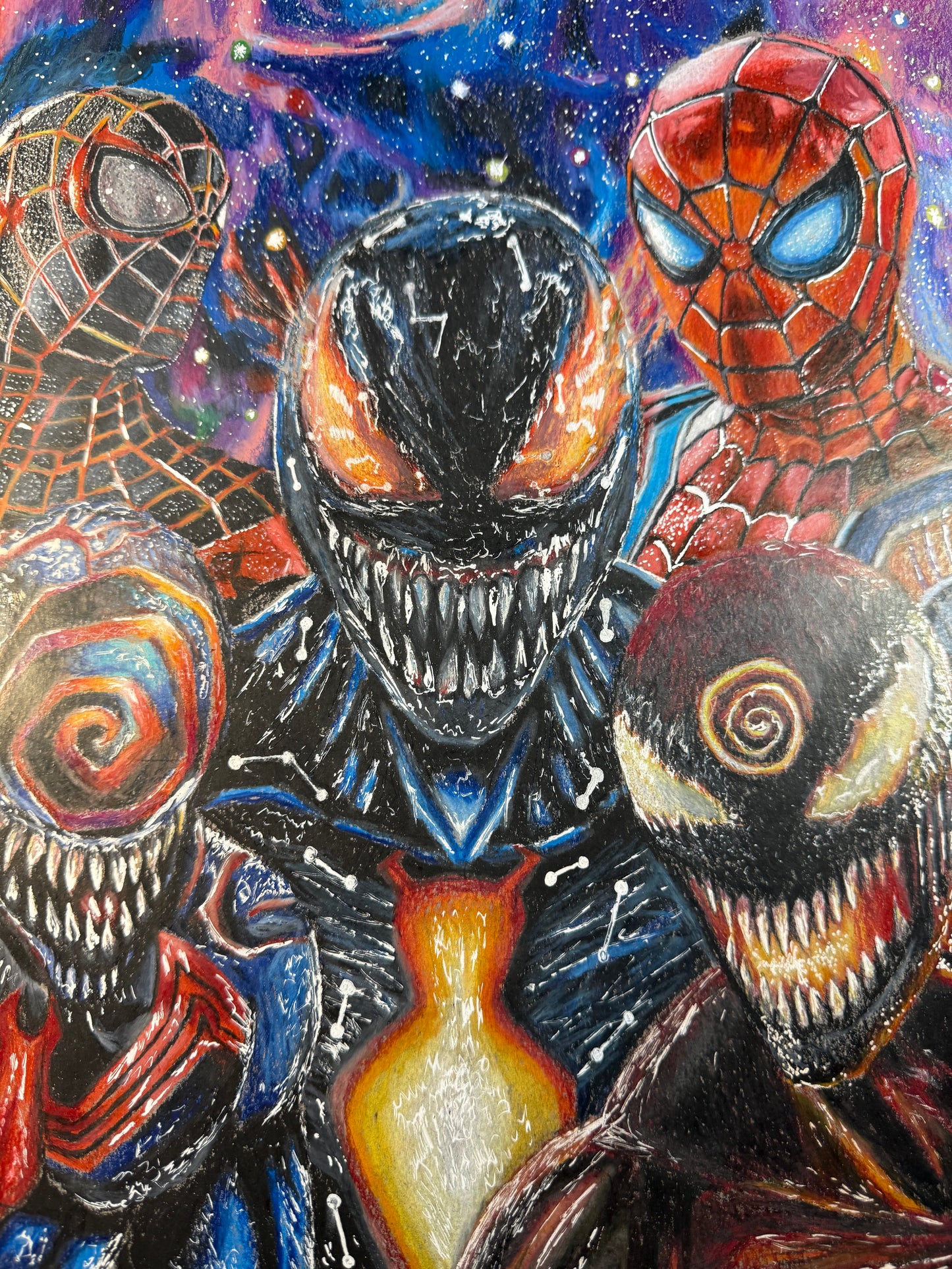 Cosmic Venom X Spider-man ultra réaliste original
