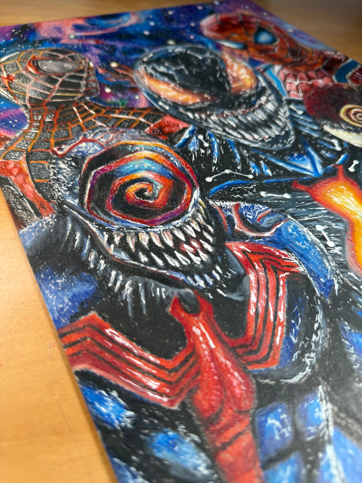 Cosmic Venom X Spider-man ultra réaliste original