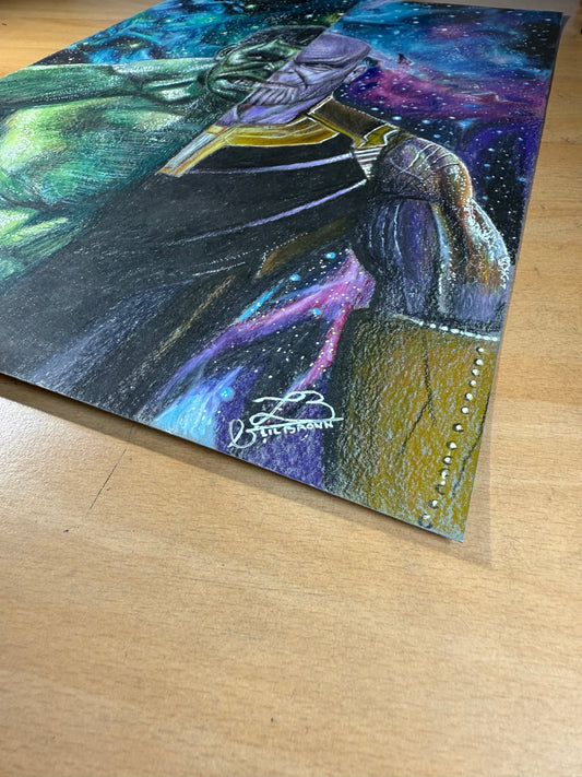 Hulk X Thanos ultra realiste original