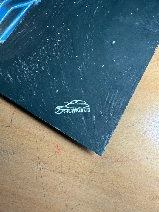 Spiderman Solaire Bleu