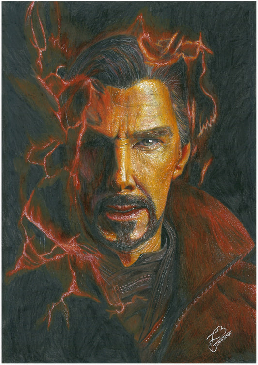 DR Strange ultra réaliste imprimé