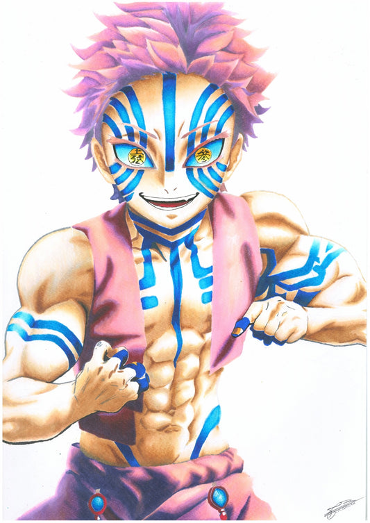 Akasa feat Sachartist ultra réaliste imprimé