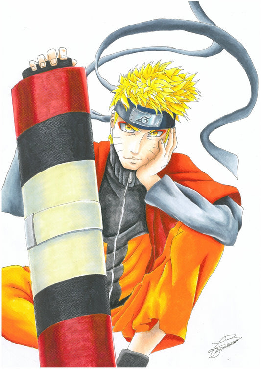 Naruto feat Sachartist original imprimé
