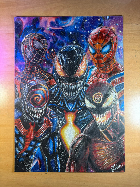 Cosmic Venom X Spider-man ultra réaliste original