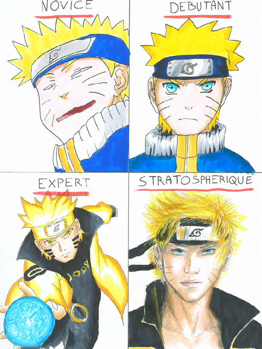 Naruto – Les Quatre Niveaux