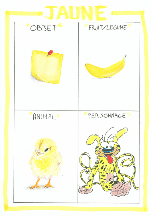 Petit Bac – Jaune