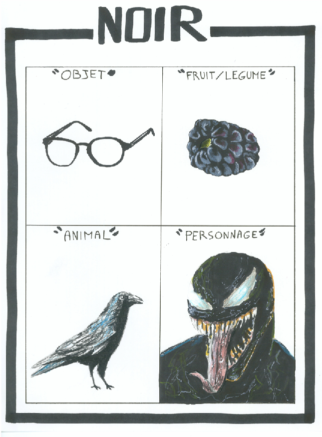 Petit Bac – Noir