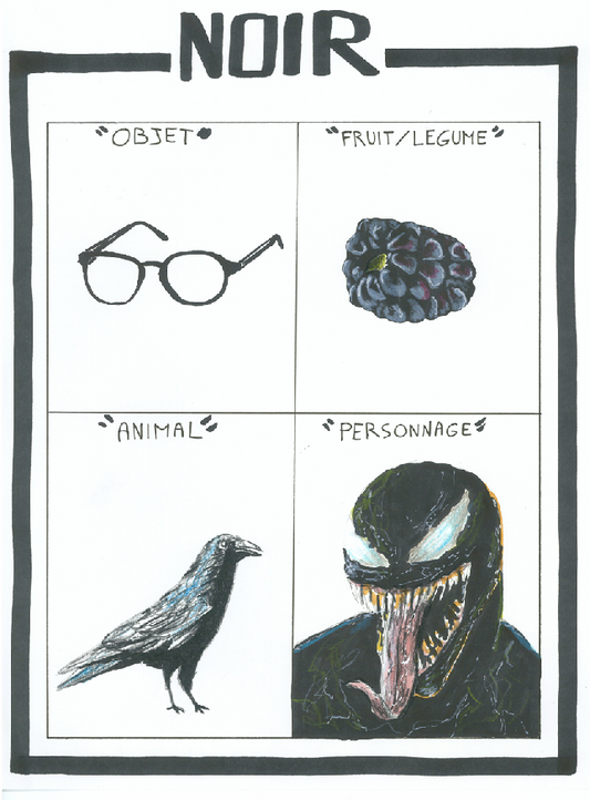 Petit Bac – Noir