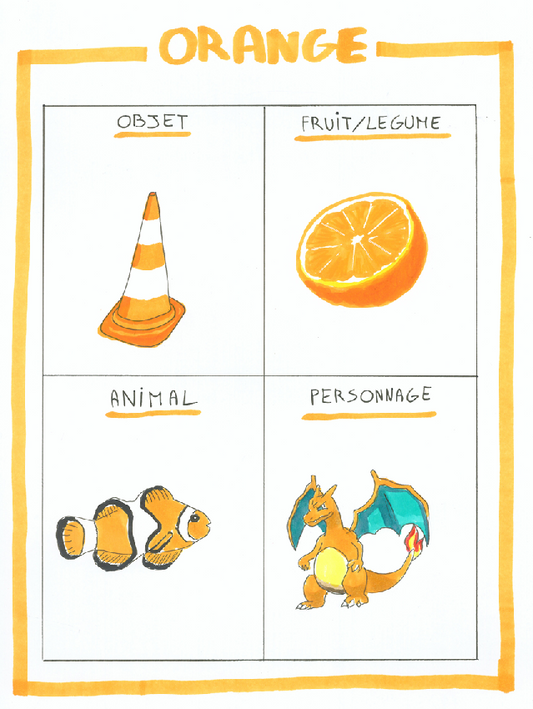 Petit Bac – Orange